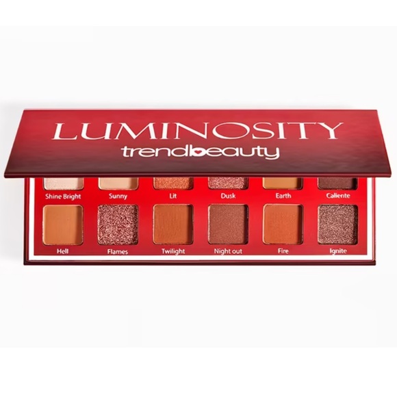 TrendBeauty Other - TrendBeauty Luminosity Eyeshadow Palette Gold Brown Warm Neutrals